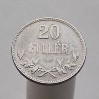 Австро-Венгрия 20 филлеров  1916  (чеканка для Венгрии)