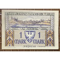 Нотгельд 1 марка 1922 год. Арнсберг. Веймарская республика