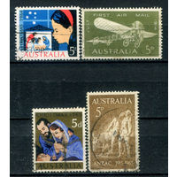 Австралия - 1964-1965г. - 4 марки - гашёные. #3-WB-73-KS-3