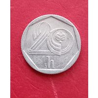 20 геллеров 1993г Чехия