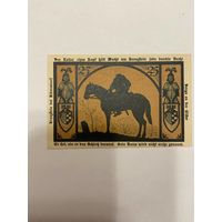 Нотгельд 25 пфеннигов 1921 год. Берг. Веймарская республика - 2201