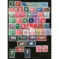 ГДР.ПОЧТИ ПОЛНЫЙ (без блока) КОМПЛЕКТ 1956г.ЧИСТЫЕ МАРКИ**(без наклеек и следов от них) ! Высокий каталог !