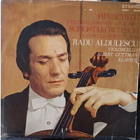 Radu Aldulescu, Albert Guttman – Hindemith/Schostakowitsch,  Op. 11 Nr. 3 / Violoncellosonate Op. 40 - 1971,Vinyl,LP,made in German Democratic Republic (GDR).