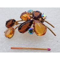 Брошь винтажная ЧССР.