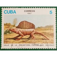 Куба 1987. Диметрон хищное синапсидное животное