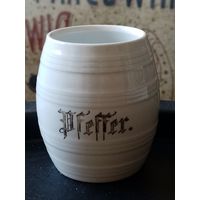 Старинная перечница бочонок для перца Villeroy & Boch Dresden Германия