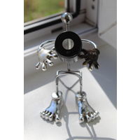 РЕДКОСТЬ!ЛИНЗА ОТ МИКРОСКОПА х8  СССР со шкалой-линейкой