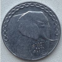 Алжир 5 динаров 2010 г.