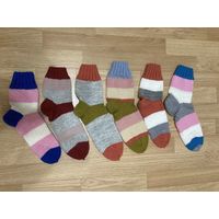 Носки вязаные, ручная работа