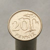 Финляндия 20 пенни 1963