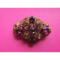 Красивая Винтажная Брошь