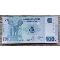 Werty71 Конго 100 франков 2022 UNC банкнота