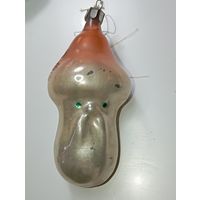 Ёлочная игрушка  - Дедок Боровичек . СССР  .
