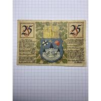 25 пфенигов (нотгельды) г. Германия.-2012