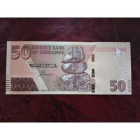 50 долларов Зимбабве 2020 г.