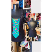 Боди со шнуровкой