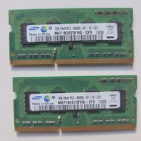 DDR3 2*1GB Samsung M471B2873FHS-CF8 1066 sodimm