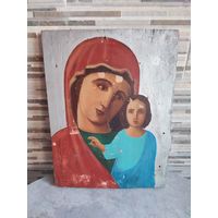 Большая Икона Богоматерь с младенцем