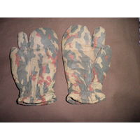 Рукавицы,варежки трёхпальцевые,военные.С рубля.