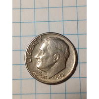 10 центов США 1965 год