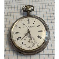 Часы механика . Серебро 800 проба .  Вес 85 грамм