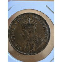 1 penny 1929 South Africa