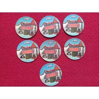 Фишки кепсы caps Кто в доме хозяин. Цена за все фишки.