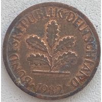 Германия 1 пфенниг 1982 г. G