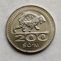Узбекистан 200 сумов  2018 г.