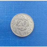 Польша 20 грошей 1923 год состояние