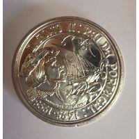 С рубля без мц! 1000 эскудо 1995 Португалия серебро Жоао II