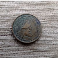 Werty71 Британская Индия (Княжество Джайпур) 1 анна 1944