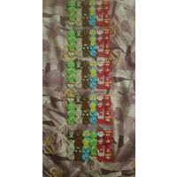 Полная Коллекция Новогодних Стакерзов из БелМаркета и Гиппо Без альбома. БЕЗ ТОРГА. ПОЧТОЙ НЕ ВЫСЫЛАЮ