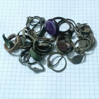 Лот колец , перстней и щитков. Более 30 шт . #8