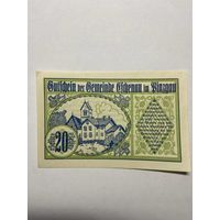 20 геллеров (нотгельды) Австрия.-0912