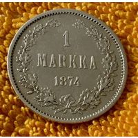 1 марка 1874 года.