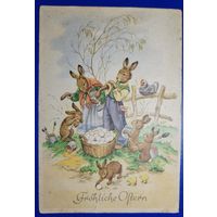 Открытка. Пасхальная. 1954 г.