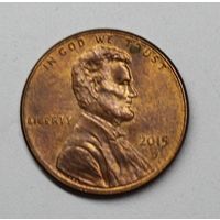 США, 1 цент, 2015 год