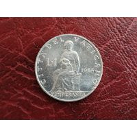1 лира Ватикан 1964 г.