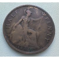 Великобритания 1/2 Пенни, 1930  5-8-11