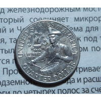 25 центов(квотер) 1976г. D, 200 лет независимости