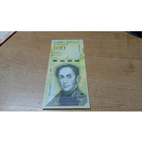 100 боливаров 13,12,2017  Венесуэлы * 37930485