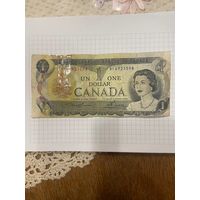 Канада 1 доллар 1973 год. -1101