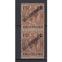 1922 Мальта** Георг V   SG#114