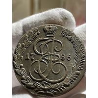 5 копеек 1786 КМ без МЦ.Кладовая.Состояние!!