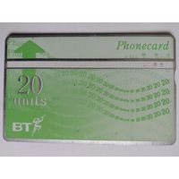 Телефонная карта. Англия