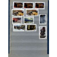 СССР, 1967,  ГОС ТРЕТЬЯКОВ ГАЛЛЕРЕЯ СБОРКА, ,11м  по 40 шт.  чистая