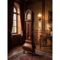 РЕДКИЕ Антикварные Напольные Часы Комтуаз - "Петух" Comtoise clock  - 1800-1850 гг. Французские часы