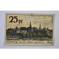 1921 год 25  пфеннигов  Германия нотгельд