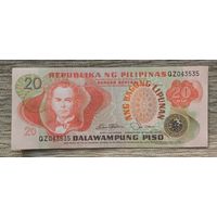 Werty71 Филиппины 20 песо 1978 UNC банкнота Филиппинские острова